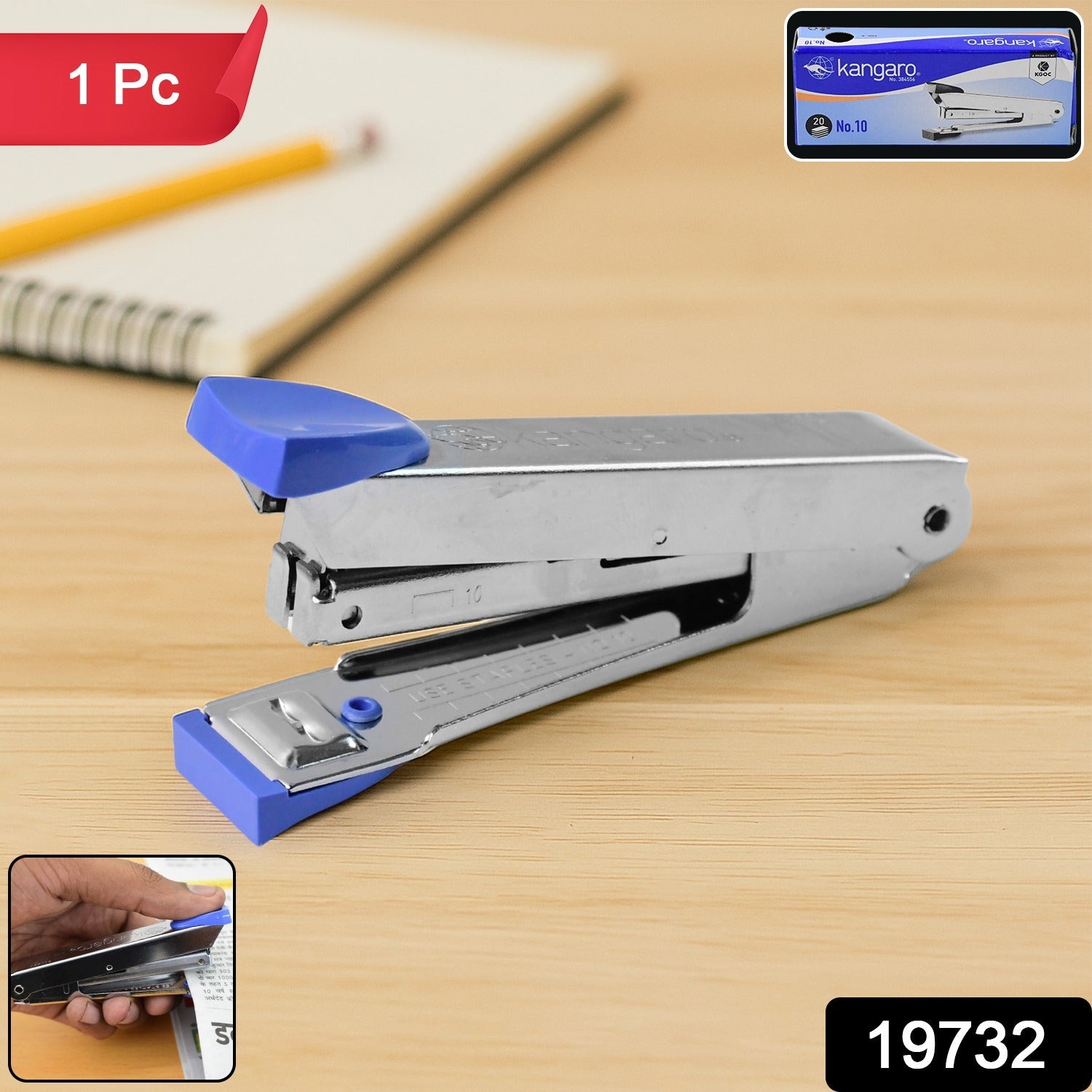 Kangaro No.10 Compact Metal Stapler Kangaro No.10 Compact Metal Stapler